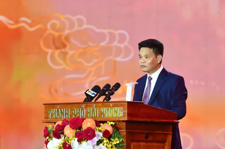 Chủ tịch Quốc hội đánh trống khai hội mùa thu Côn Sơn - Kiếp Bạc năm 2025 - Ảnh 3.