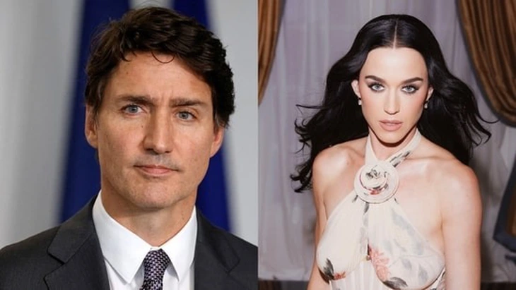 Katy Perry và cựu Thủ tướng Canada Justin Trudeau ôm hôn nhau trên du thuyền - Ảnh 1.