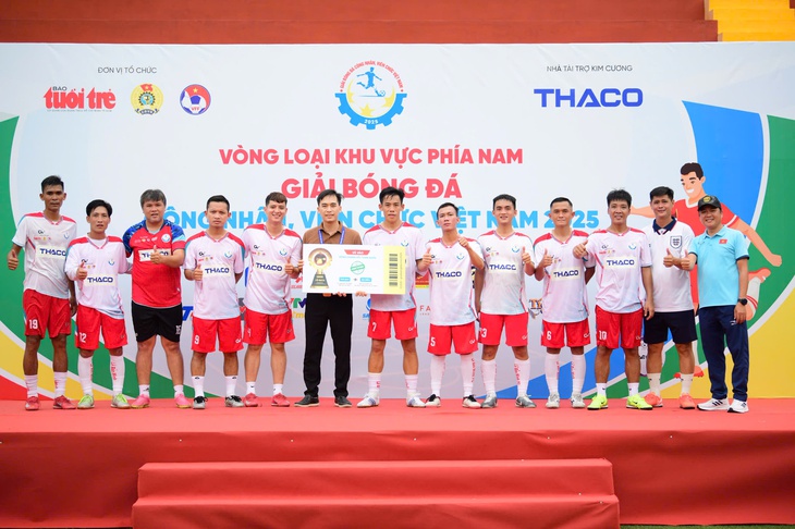 Xác định 16 đội bóng vào vòng chung kết Giải bóng đá công nhân, viên chức Việt Nam 2025 - Ảnh 3.
