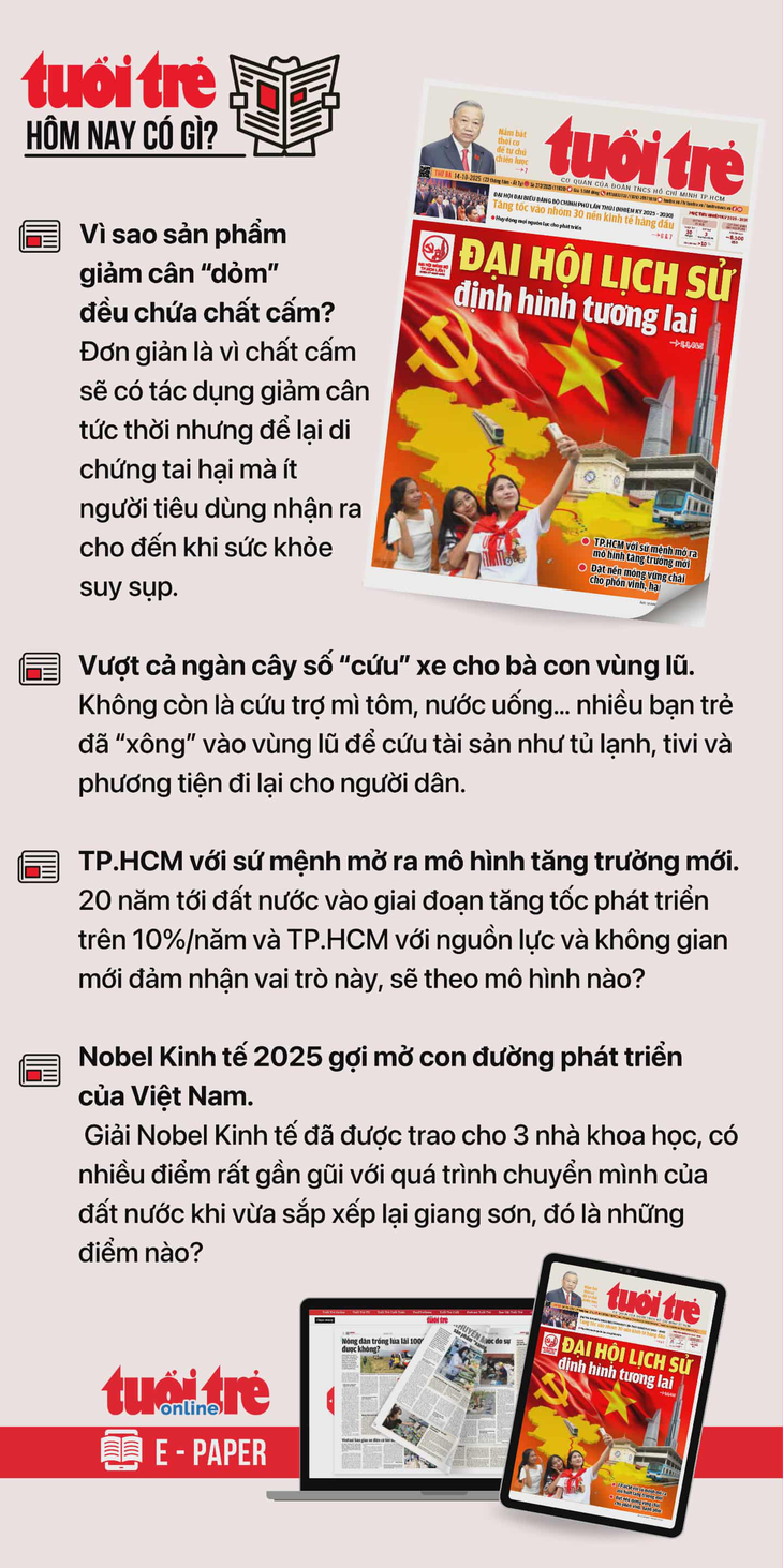 Tin tức sáng 14-10: Người nổi tiếng 'chưa sử dụng đã quảng cáo sản phẩm' có thể bị phạt 100 triệu - Ảnh 6.