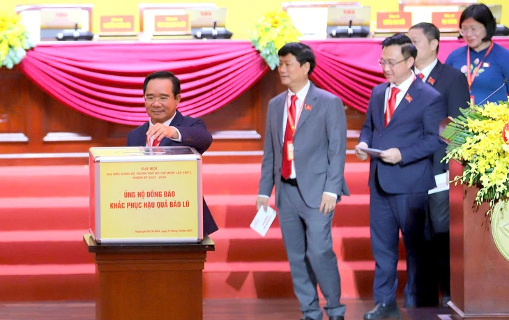 Đại hội Đảng bộ TP.HCM nhiệm kỳ 2025 - 2030 họp phiên trù bị - Ảnh 3.
