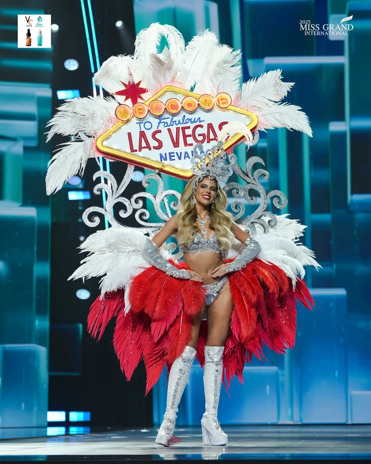 Yến Nhi lược bỏ hiệu ứng bắn pháo hoa ở phần thi trang phục dân tộc tại Miss Grand International - Ảnh 9. Miss Grand International - Ảnh 9.