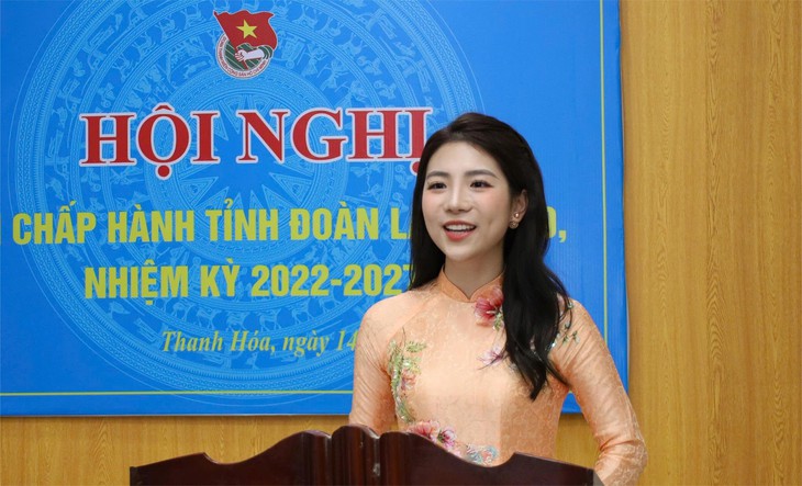 Tỉnh Đoàn Thanh Hóa có tân nữ bí thư 31 tuổi - Ảnh 1.