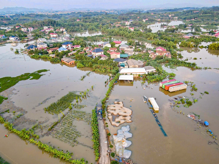 Đê sông Cầu, sông Thương, sông Cà Lồ gặp sự cố khẩn cấp - Ảnh 3. bắc ninh - Ảnh 3.