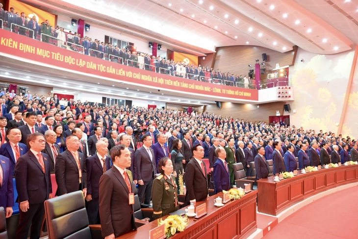 Khai mạc Đại hội đại biểu Đảng bộ TP.HCM lần I, nhiệm kỳ 2025-2030 - Ảnh 7.