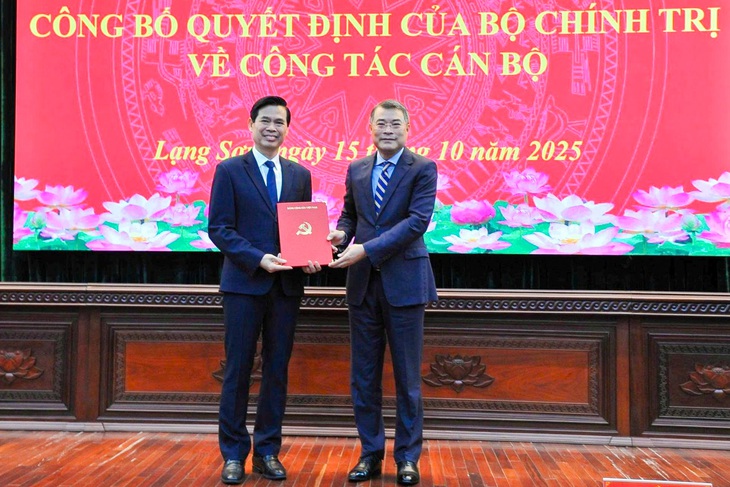 Bộ Chính trị chỉ định ông Hoàng Quốc Khánh làm Bí thư Tỉnh ủy Lạng Sơn - Ảnh 1. Bộ Chính trị chỉ định ông Hoàng Quốc Khánh làm Bí thư Tỉnh ủy Lạng Sơn - Ảnh 1.