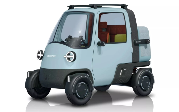 Ô tô điện mini có thể điều khiển với bằng lái xe máy: Tốc độ chỉ ngang xe 50cc, chạy 70km/sạc - Ảnh 2.