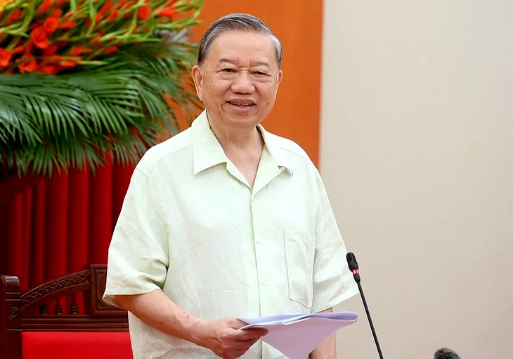 Tổng Bí thư Tô Lâm: Không chấp nhận lợi ích cục bộ, làm chậm tiến trình phát triển đất nước - Ảnh 1.