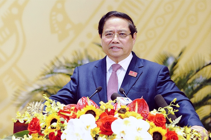 Dự Đại hội Đảng bộ Thanh Hóa, Thủ tướng yêu cầu cán bộ dám nghĩ dám làm - Ảnh 1.