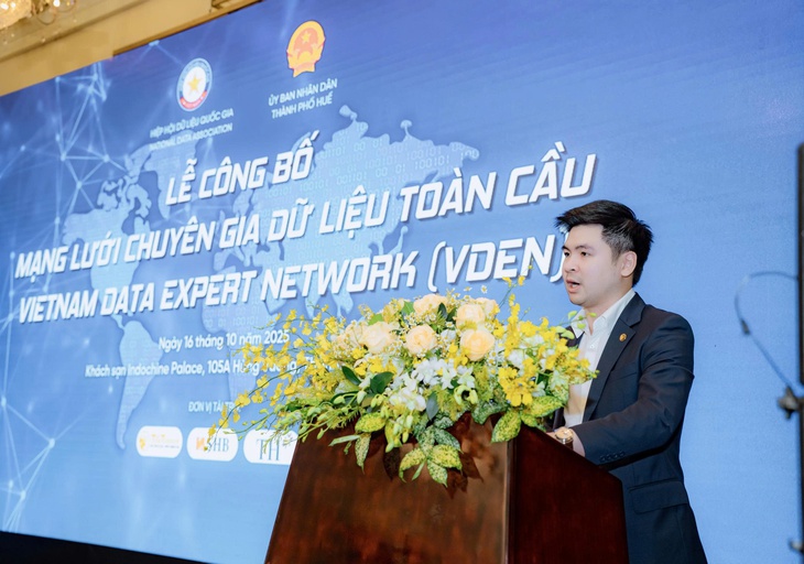 Ông Đỗ Vinh Quang, con trai bầu Hiển là Phó chủ tịch Mạng lưới Chuyên gia dữ liệu toàn cầu Việt Nam - Ảnh 3.