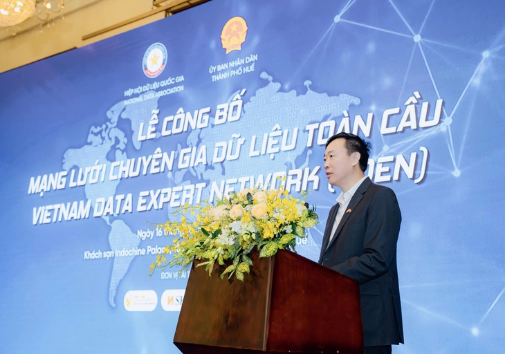 Ông Đỗ Vinh Quang, con trai bầu Hiển là Phó chủ tịch Mạng lưới Chuyên gia dữ liệu toàn cầu Việt Nam - Ảnh 4.