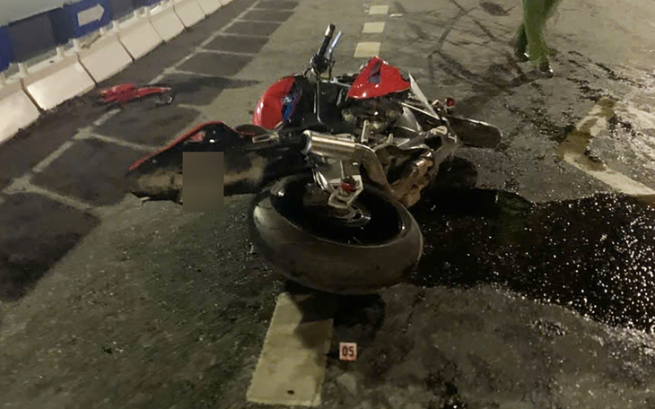 Đã nối lại chân cho cô gái trong vụ tai nạn với mô tô phân khối lớn ở Hà Nội - Ảnh 2.