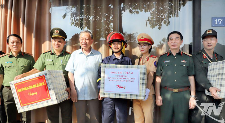 Tổng Bí thư Tô Lâm kiểm tra công tác khắc phục hậu quả bão, lụt tại Thái Nguyên - Ảnh 4. Thái Nguyên - Ảnh 3.