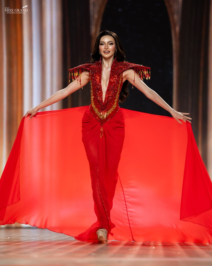 Trang phục dân tộc của Việt Nam vào top 20 tại Miss Grand International 2025 - Ảnh 6. Miss Grand International - Ảnh 6.