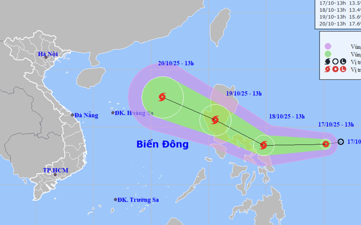 Bão Phong Thần sắp hình thành và vào Biển Đông, các tỉnh Quảng Ninh đến Lâm Đồng báo ngay tàu thuyền - Ảnh 1.
