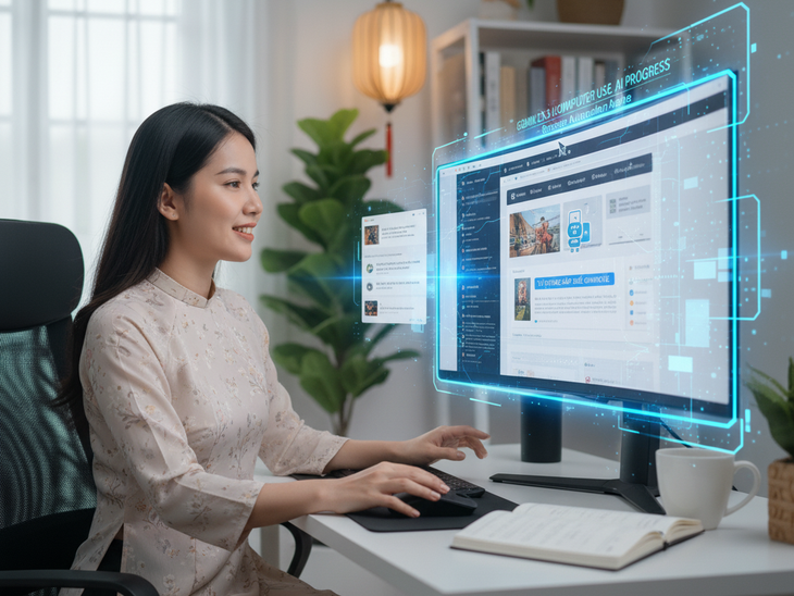 Google ra mắt AI thao tác trình duyệt như con người - Ảnh 1.