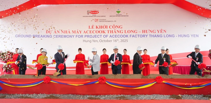 Acecook Việt Nam khởi công nhà máy Thăng Long - bước tiến mới trong hành trình vươn tầm thế giới - Ảnh 2.