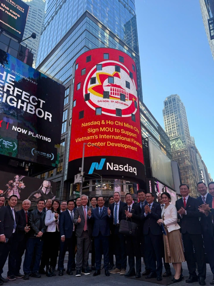 Sở Tài chính TP.HCM ký ghi nhớ với sàn Nasdaq phát triển trung tâm tài chính quốc tế - Ảnh 2.