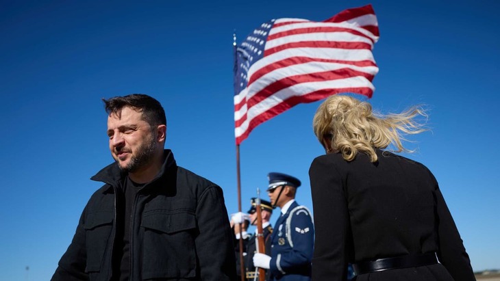 Ông Zelensky đã đến Mỹ, tiết lộ mục đích chuyến đi - Ảnh 2.