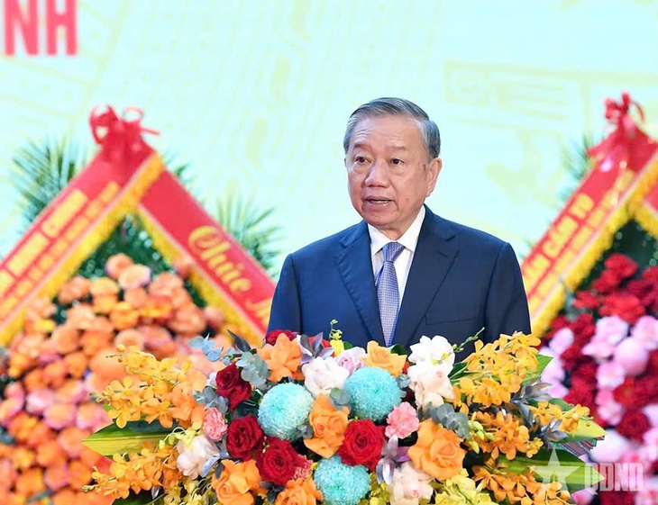 Tổng Bí thư Tô Lâm trao Huân chương Hồ Chí Minh cho Tổng cục II - Ảnh 2. Tổng Bí thư Tô Lâm trao Huân chương Hồ Chí Minh cho Tổng cục II - Ảnh 2.