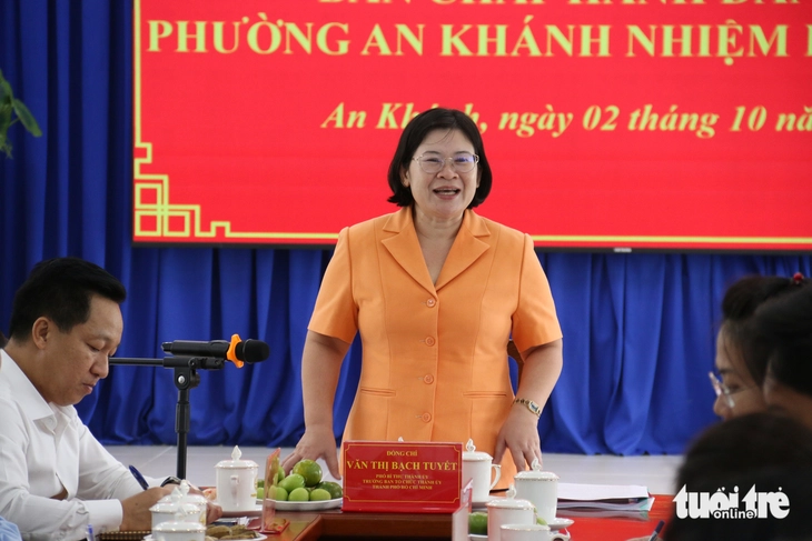 Phường An Khánh cần tiếp tục nỗ lực hoàn thành xây dựng khu đô thị mới Thủ Thiêm - Ảnh 1.