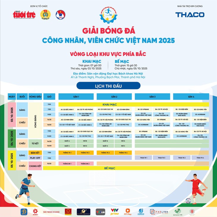 Nóng lòng chờ khai mạc Giải bóng đá công nhân, viên chức Việt Nam 2025 - Ảnh 8.