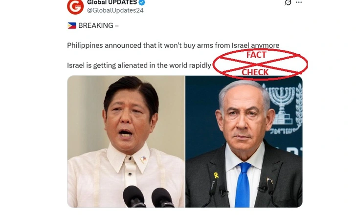 'Philippines tuyên bố không mua vũ khí từ Israel nữa' là thông tin gây hiểu lầm - Ảnh 2.