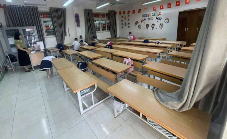 Vụ trứng cút bốc mùi tại bếp ăn bán trú: Gần 200 học sinh nghỉ học, địa phương tìm phương án - Ảnh 1. Vụ bếp ăn bán trú phát hiện trứng cút bốc mùi: Gần 200 học sinh nghỉ học, địa phương tìm phương án - Ảnh 1.