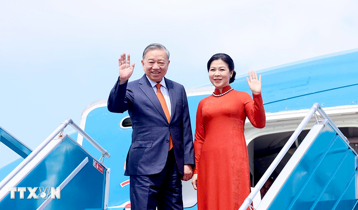 Tổng Bí thư Tô Lâm và Phu nhân lên đường thăm chính thức Cộng hòa Phần Lan - Ảnh 1.