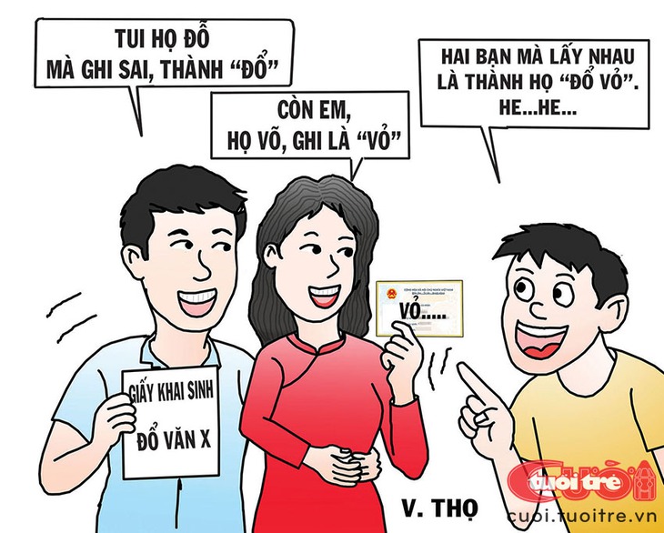 Cặp vợ chồng 'đổ vỏ' chỉ vì nói ngọng - Ảnh 1.