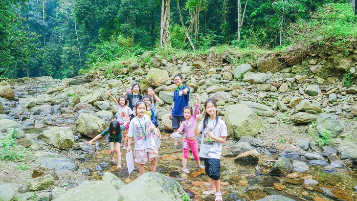 Làm thế nào cho con tuổi thơ hạnh phúc? - Kỳ 4: 'Thả' con vào rừng - Ảnh 2. vào rừng - Ảnh 2.