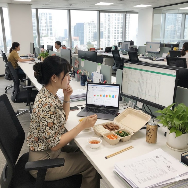 bữa trưa - Ảnh 1.