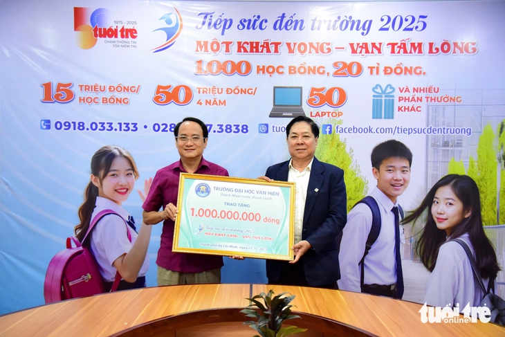 tiếp sức đến trường - Ảnh 1.