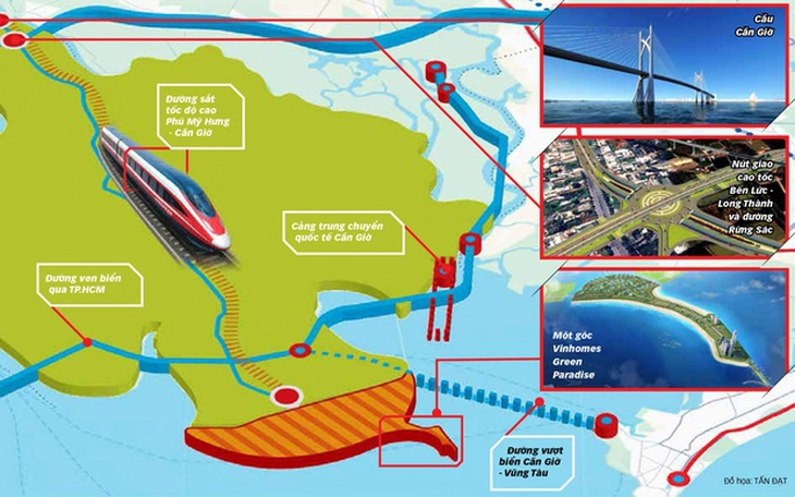 Đường sắt Bến Thành - Cần Giờ của Vinspeed có bao nhiêu ga, đặt ở đâu ? - Ảnh 2.