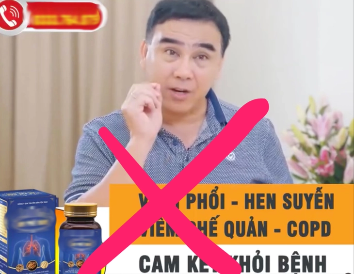 Thuốc cắt ghép hình ảnh Quyền Linh để quảng cáo chưa được cấp phép lưu hành - Ảnh 1. Quyền Linh - Ảnh 1.