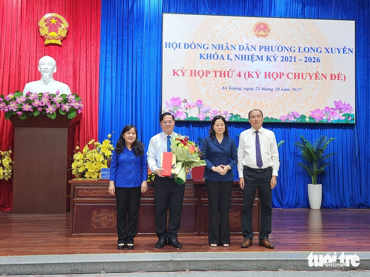 Ông Huỳnh Quốc Thái giữ chức Chủ nhiệm Ủy ban Kiểm tra Tỉnh ủy An Giang - Ảnh 1.