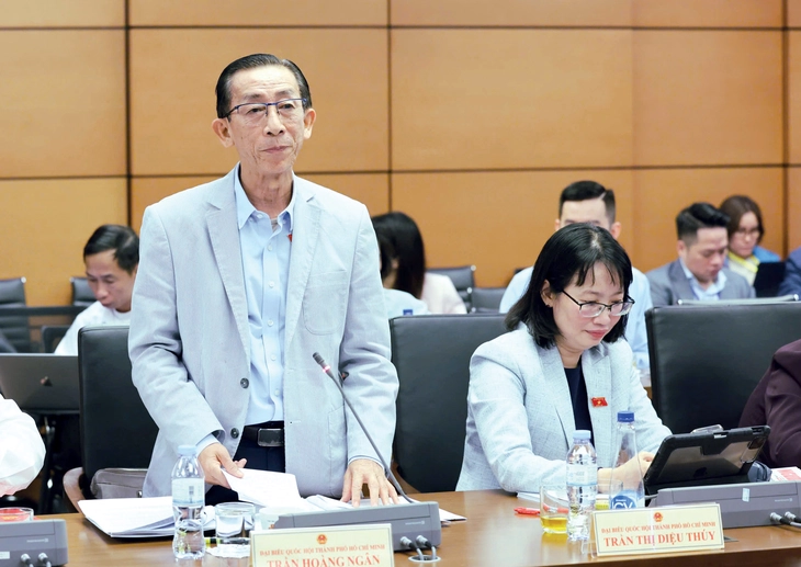 Đại biểu Trần Hoàng Ngân đề nghị giữ lại thương hiệu báo chí lớn, uy tín với bạn đọc - Ảnh 1.