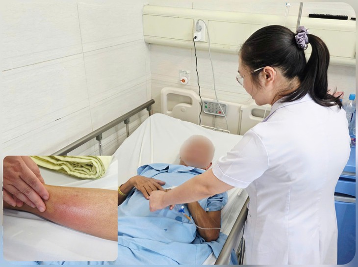 Nhiễm trùng huyết vì 'cấy chỉ’ chữa thoát vị đĩa đệm không đảm bảo an toàn - Ảnh 1.