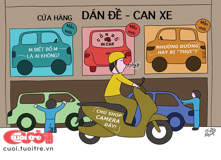 Shop dán decal xe theo trend - Ảnh 1.