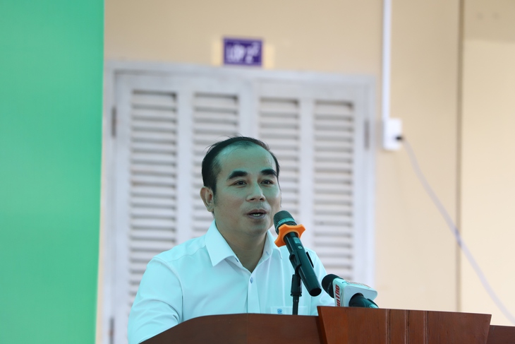 'Gieo mầm tri thức' đến với học sinh xã Bảo Thạnh, Vĩnh Long - Ảnh 3.