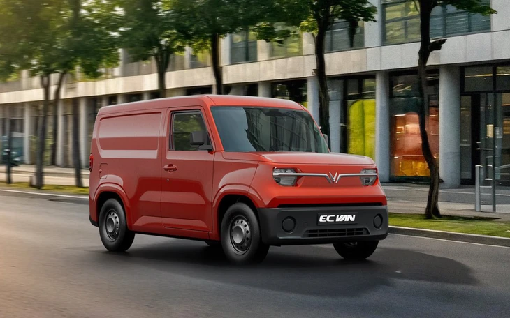 VinFast EC Van lộ ảnh khoang chở hàng:  - Ảnh 5.