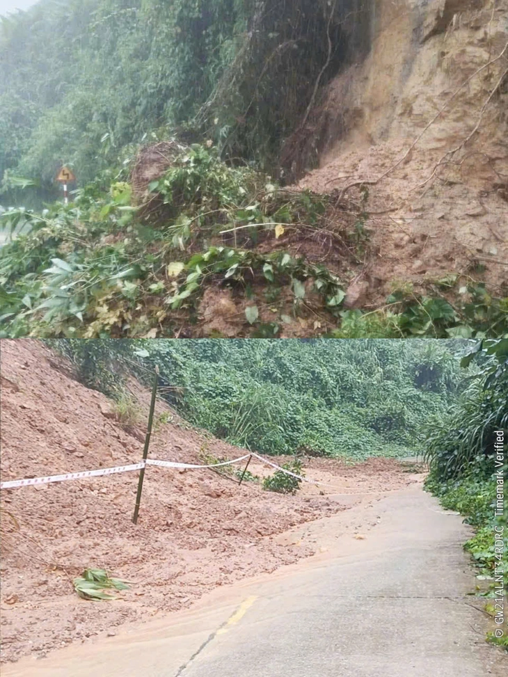 2 thủy điện lớn ở Đà Nẵng sẽ cùng xả nước điều tiết, miền núi nhiều nơi sạt lở - Ảnh 3.