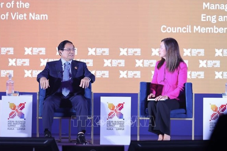 Thủ tướng Phạm Minh Chính dự đối thoại cấp cao tại Thượng đỉnh kinh doanh - đầu tư ASEAN - Ảnh 1.