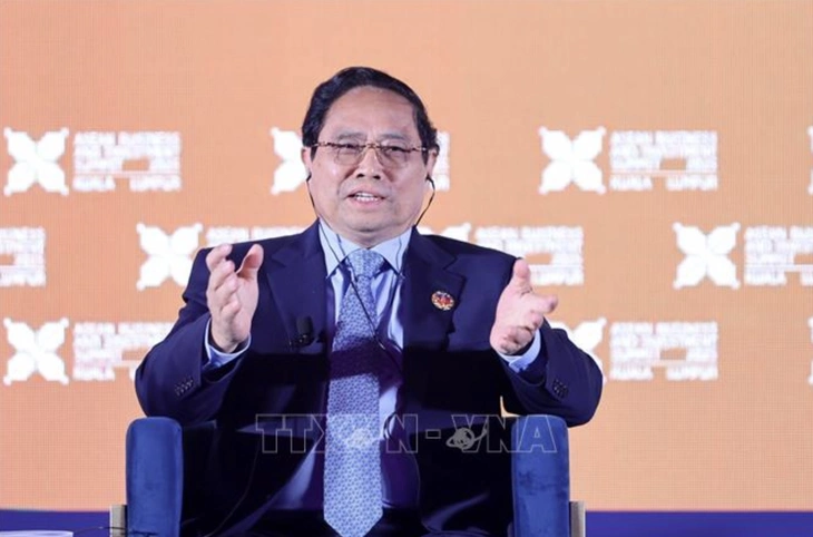 Thủ tướng Phạm Minh Chính dự đối thoại cấp cao tại Thượng đỉnh kinh doanh - đầu tư ASEAN - Ảnh 3.