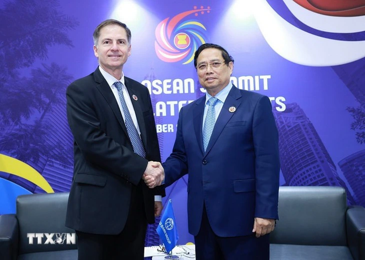 Thủ tướng Phạm Minh Chính dự họp ASEAN với các đối tác Mỹ, Nhật Bản, Ấn Độ - Ảnh 7. Thủ tướng Phạm Minh Chính họp ASEAN với các đối tác Mỹ, Nhật Bản, Ấn Độ - Ảnh 7.