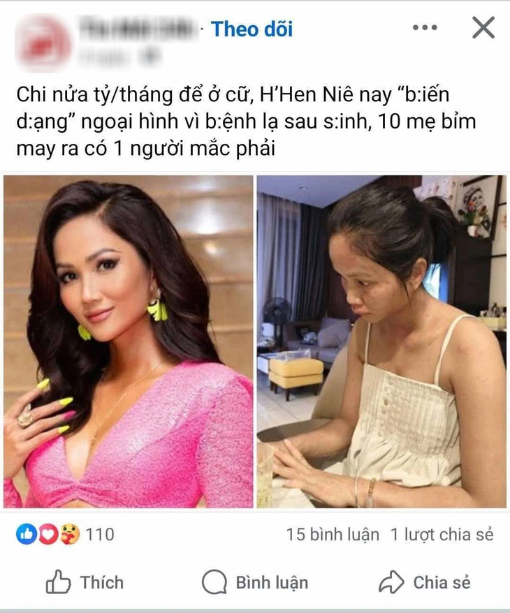 H'Hen Niê lên tiếng tin đồn bị 'biến dạng ngoại hình' sau sinh  - Ảnh 2.