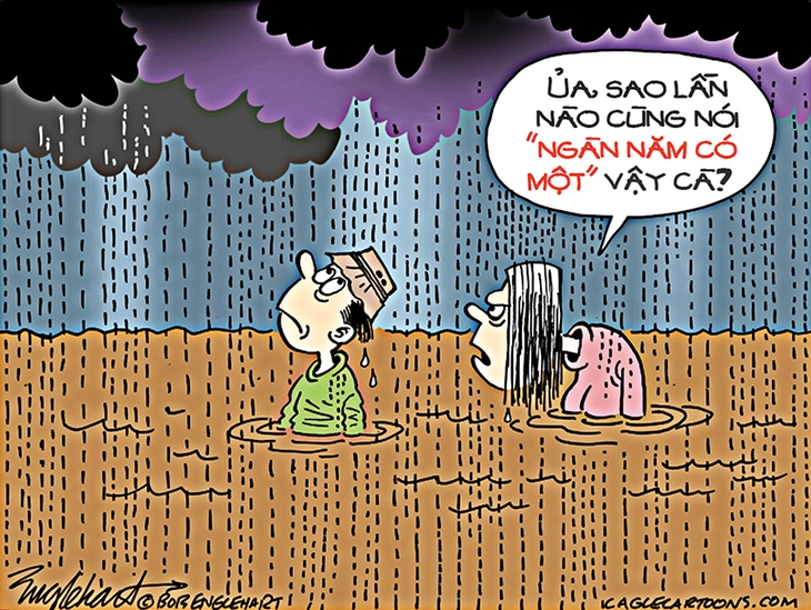 Lũ lụt không phải 'chuyện đùa'! - Ảnh 1.