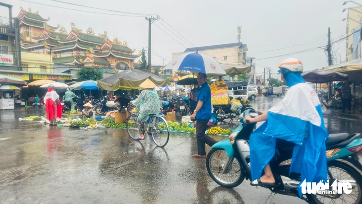 mưa to - Ảnh 1.