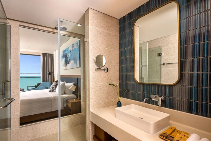 Cận cảnh căn hộ nghỉ dưỡng sắp bàn giao của Charm Resort Long Hải - Ảnh 6.