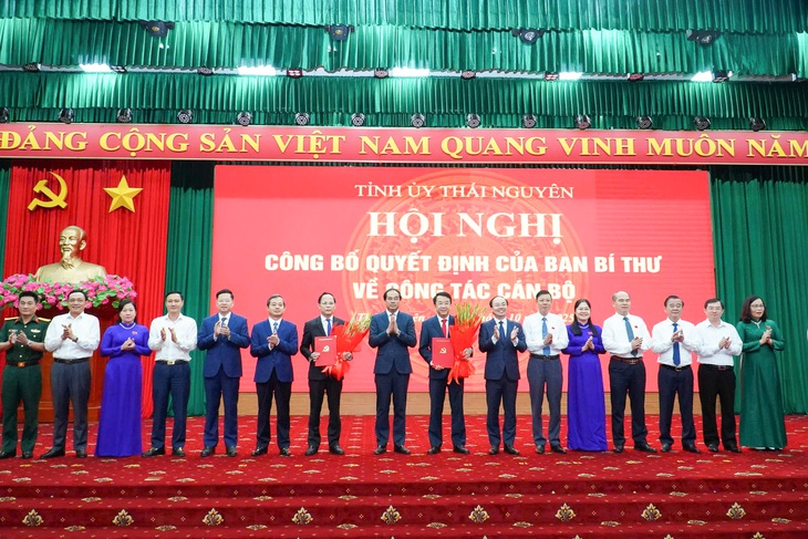 Ban Bí thư chuẩn y Phó bí thư tỉnh ủy Thái Nguyên - Ảnh 1. ban bí thư - Ảnh 1.